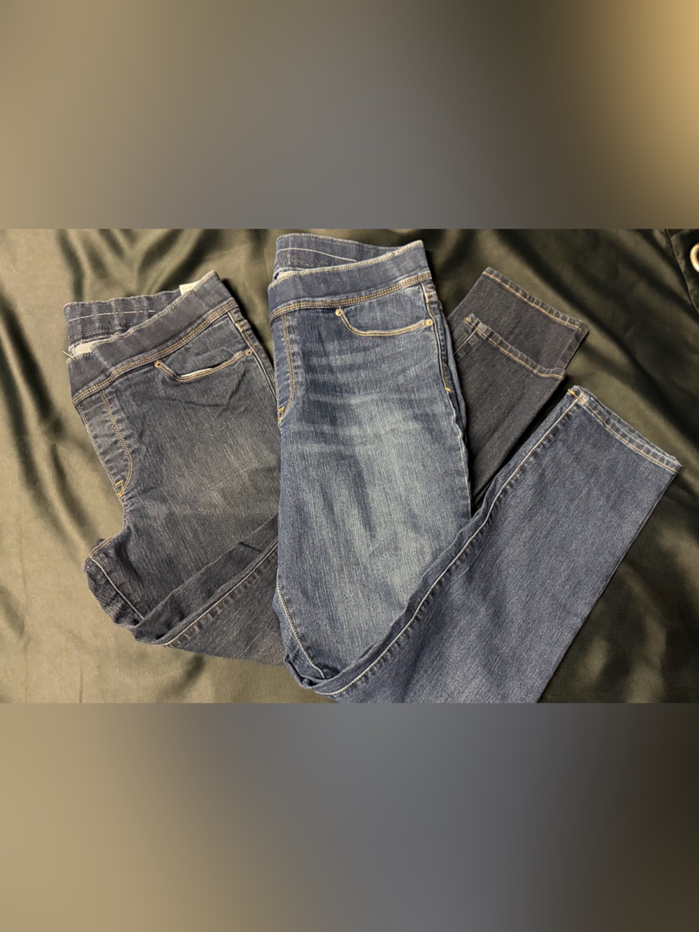 Classic Women's Blue Denim Jeans - Casual Stretch Fit